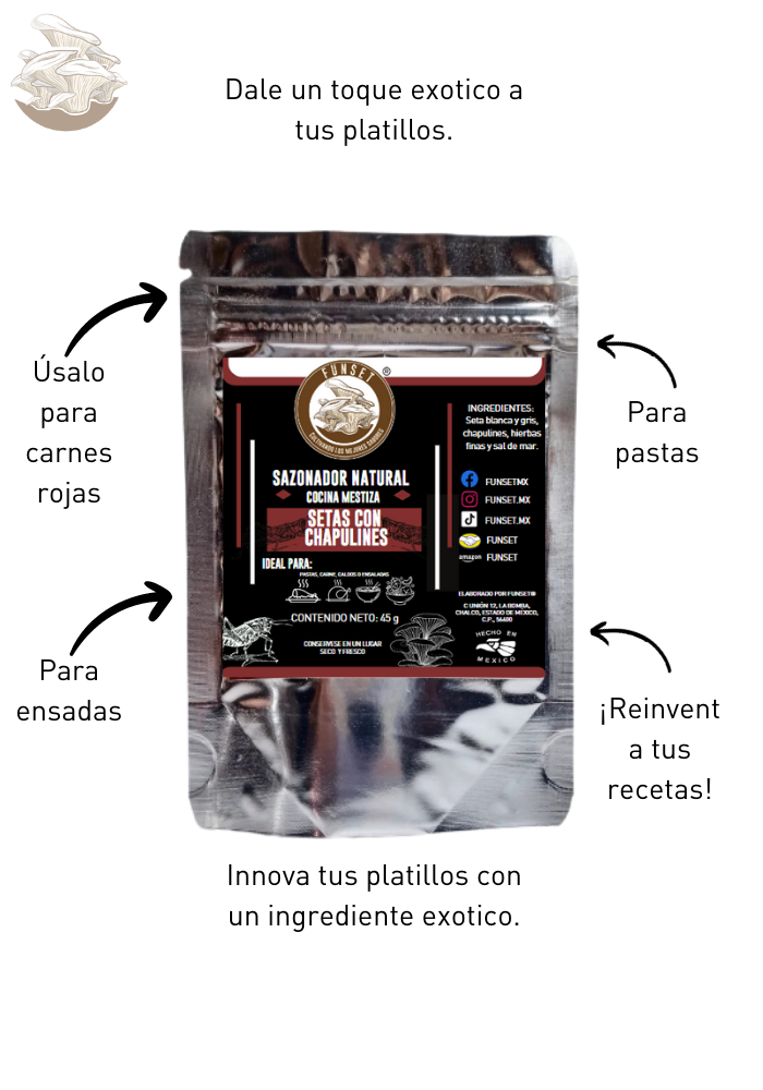 Sazonadores Naturales de Setas (40g-55g) - FUNSET®