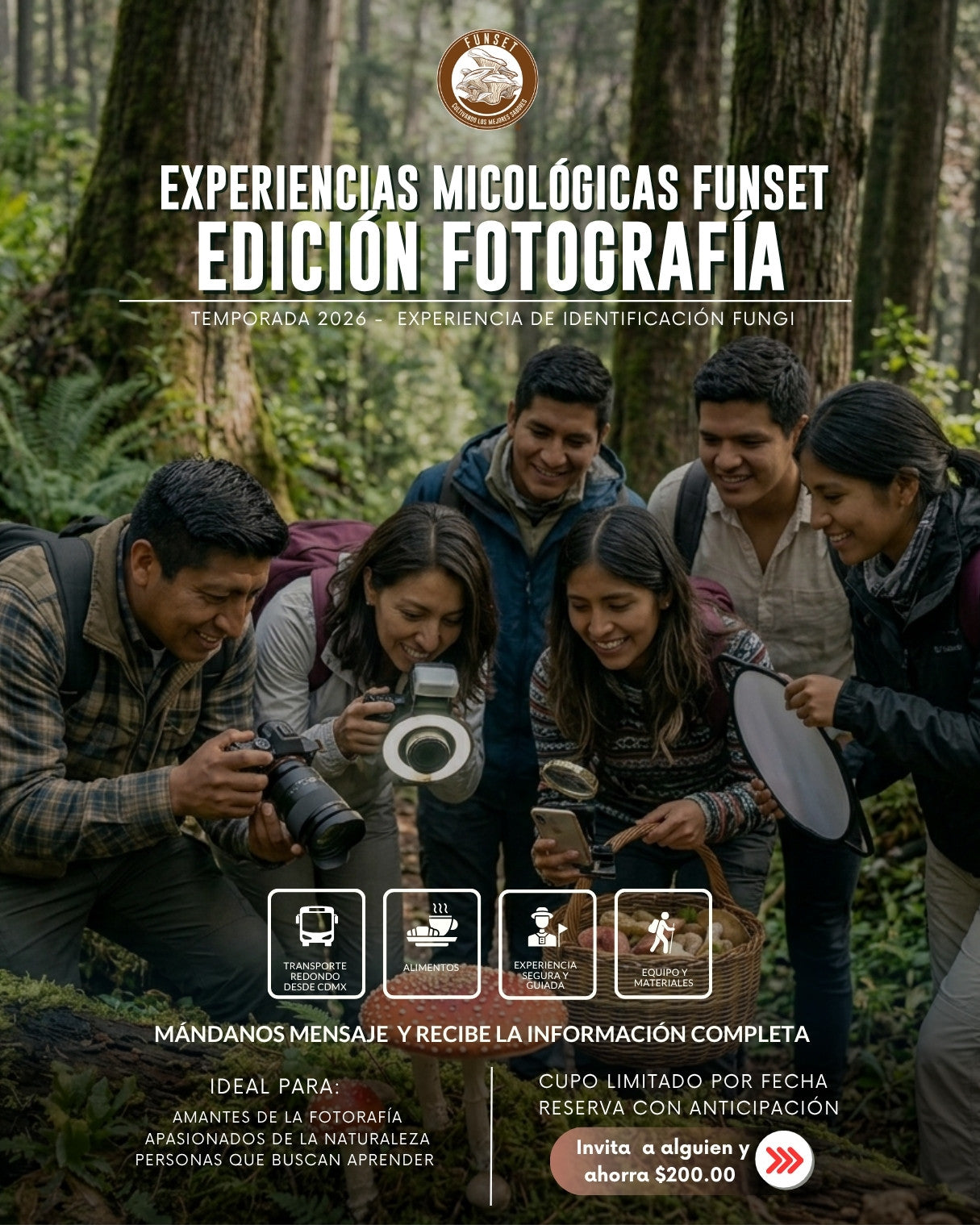 EXPERIENCIAS FUNGI: FOTOGRAFÍA