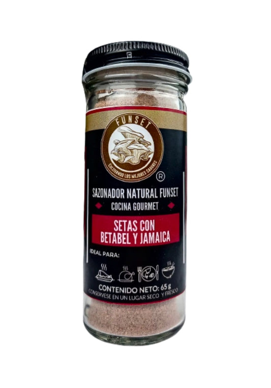 SAZONADOR NATURAL SETAS CON BETABEL Y JAMAICA