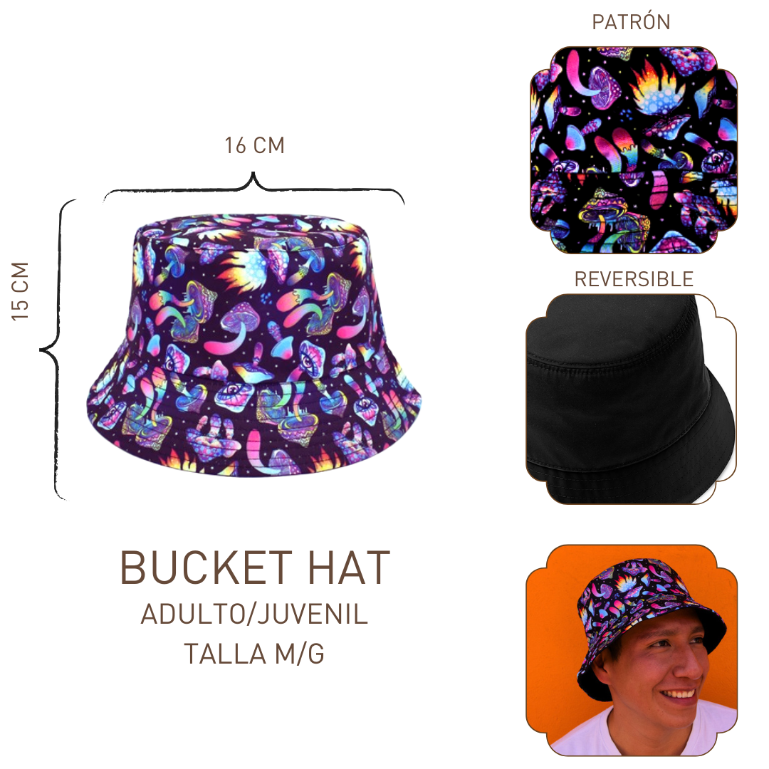 BUCKET HAT PSYCODELICH