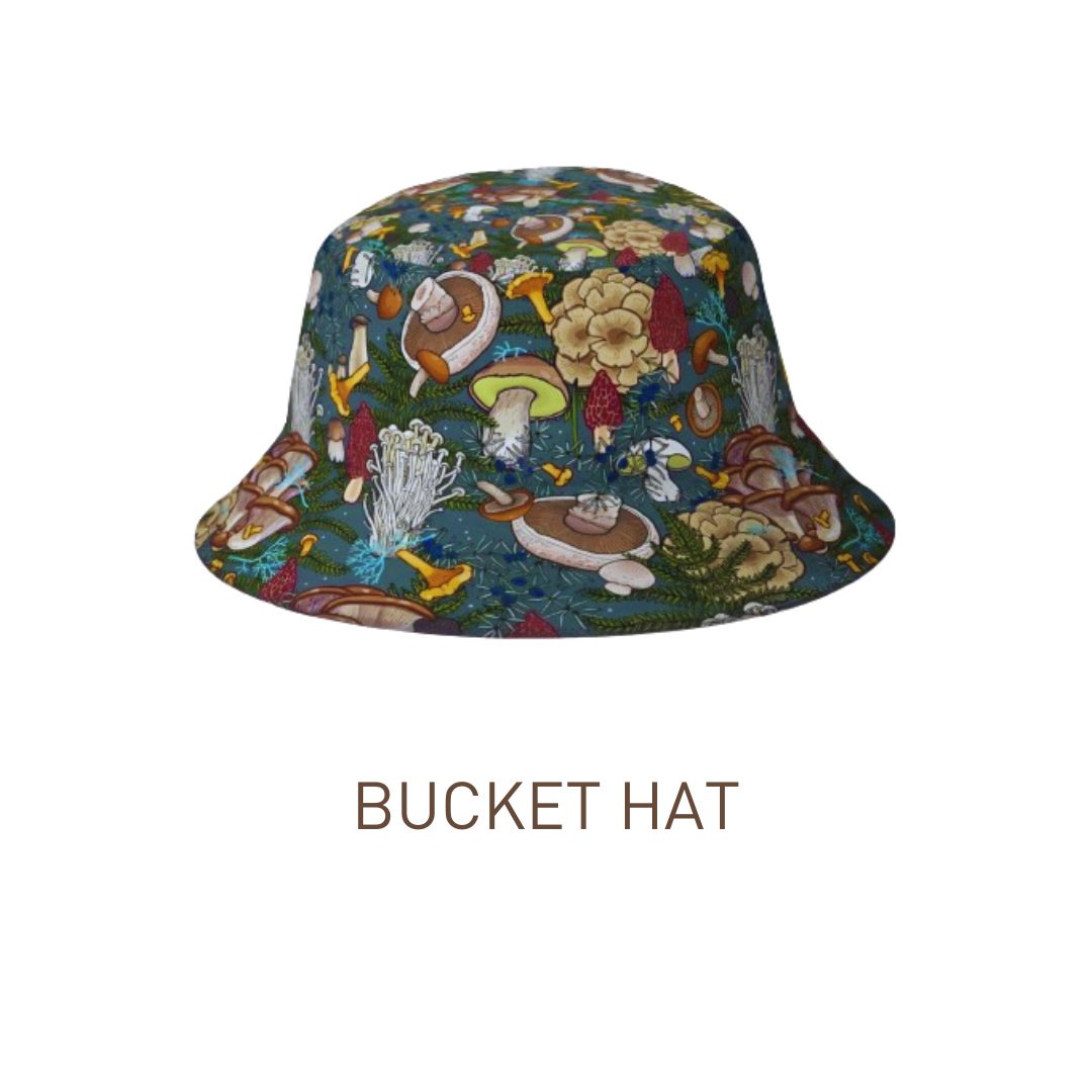 BUCKET HAT EDIBLE MUCHROOM