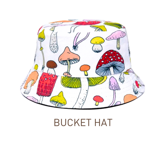 BUCKET HAT COLORS MUSHROOM