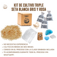 KIT TRADICIONAL TRIPLE CULTIVO DE SETAS