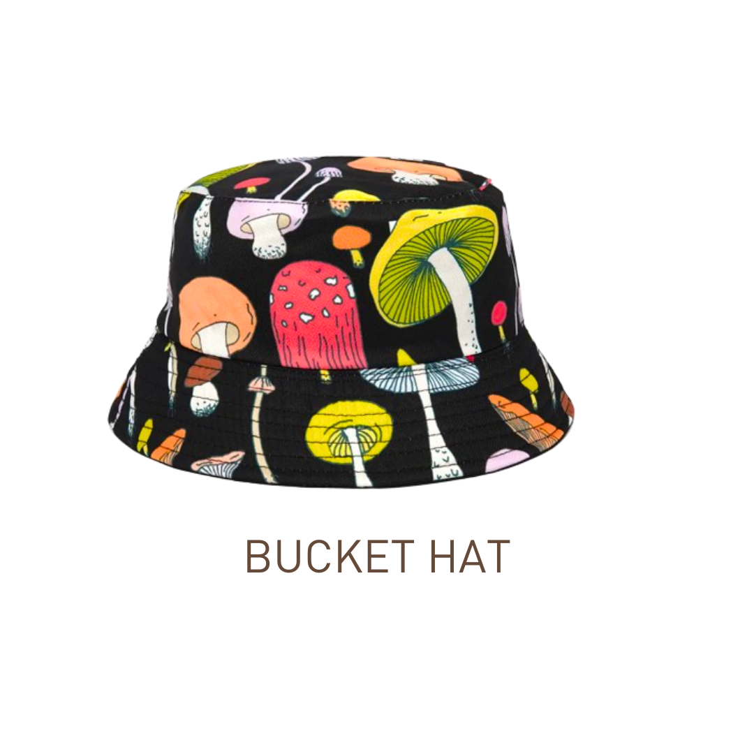 BUCKET HAT COLORS MUSHROOM