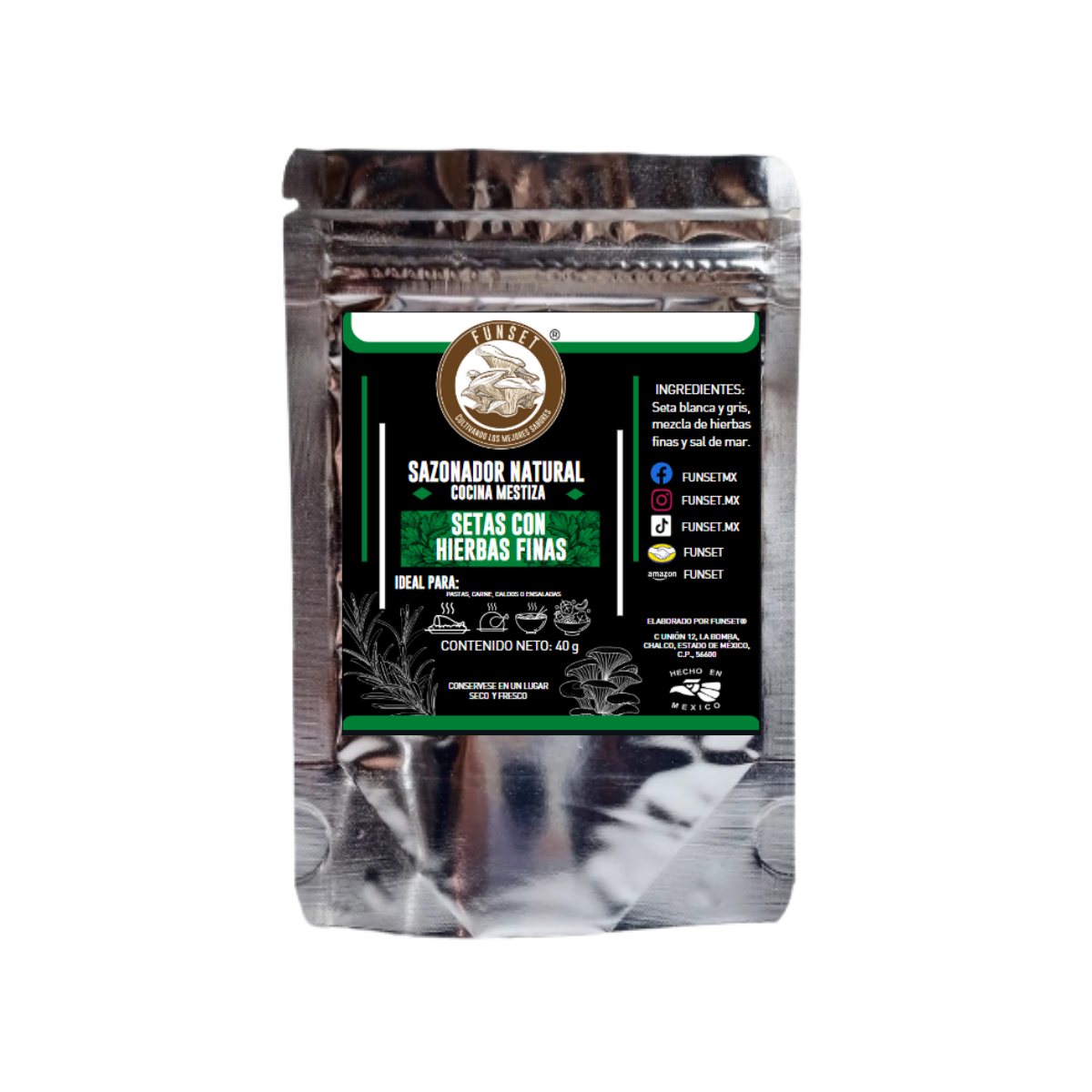 Sazonadores Naturales de Setas (40g-55g) - FUNSET®