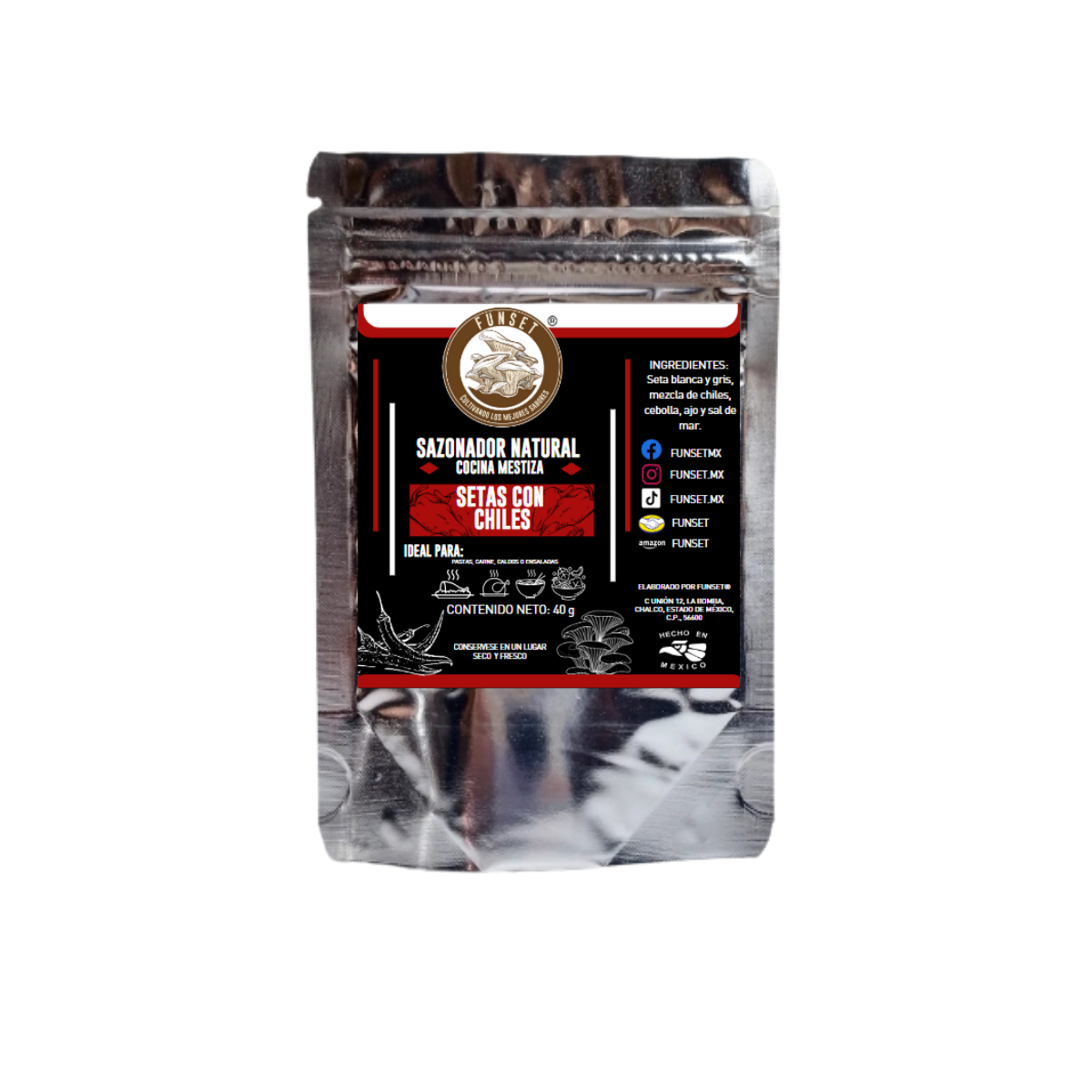 Sazonadores Naturales de Setas (40g-55g) - FUNSET®