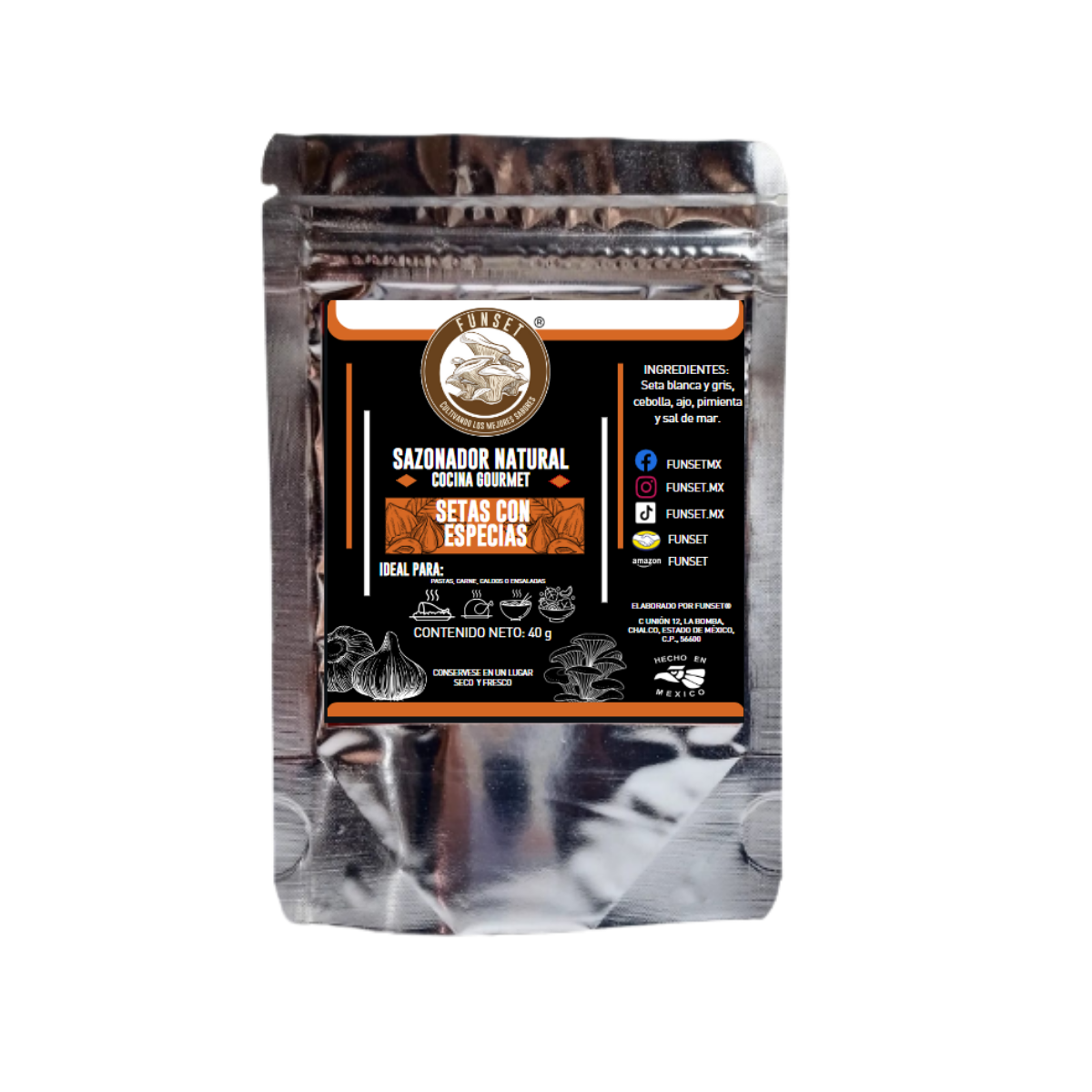Sazonadores Naturales de Setas (40g-55g) - FUNSET®