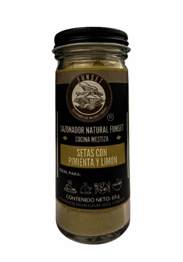 SAZONADOR NATURAL SETAS CON PIMIENTA LIMÓN