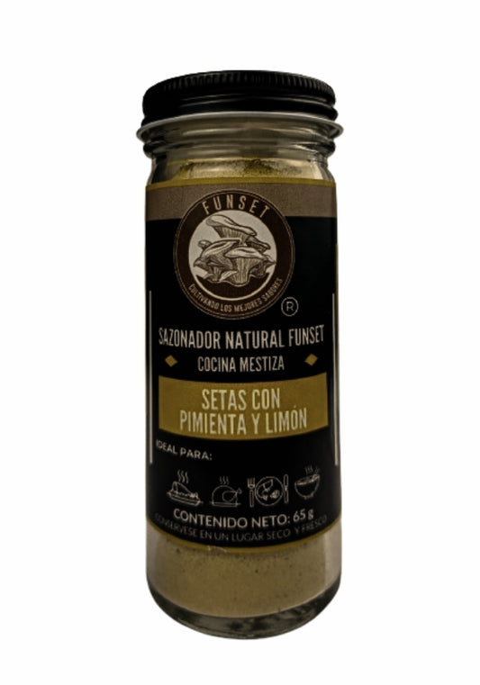 SAZONADOR NATURAL SETAS CON PIMIENTA LIMÓN