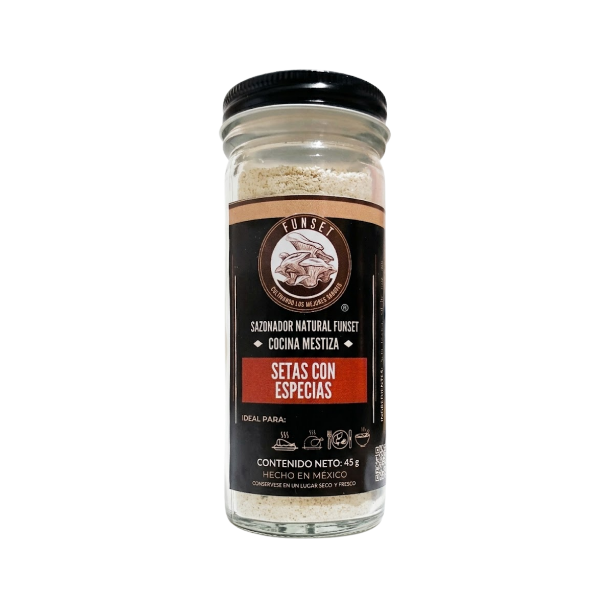 SAZONADOR GOURMET NATURAL SETAS CON ESPECIAS 65 GR