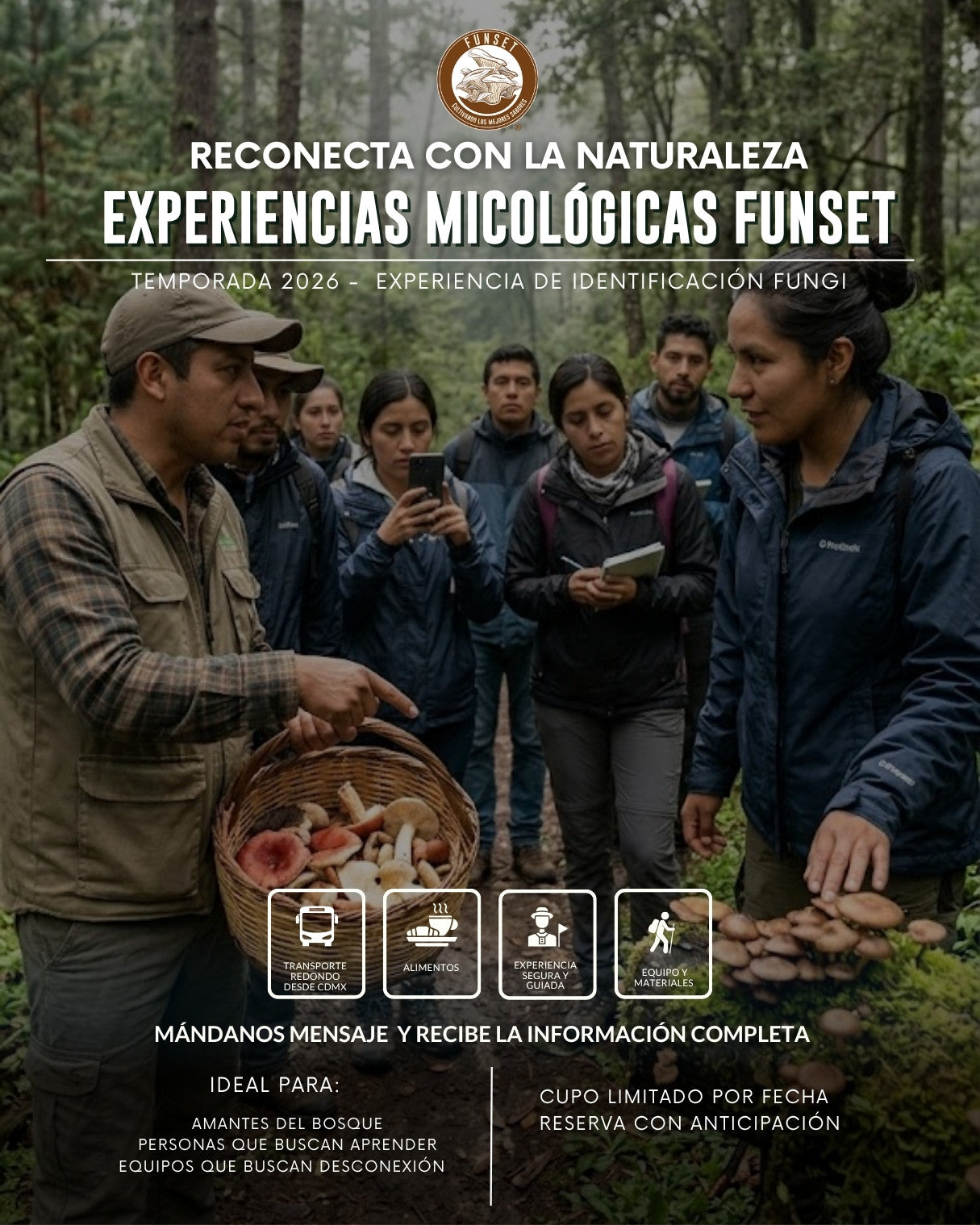 EXPERIENCIAS FUNGI: SENDEROS DEL MICELIO
