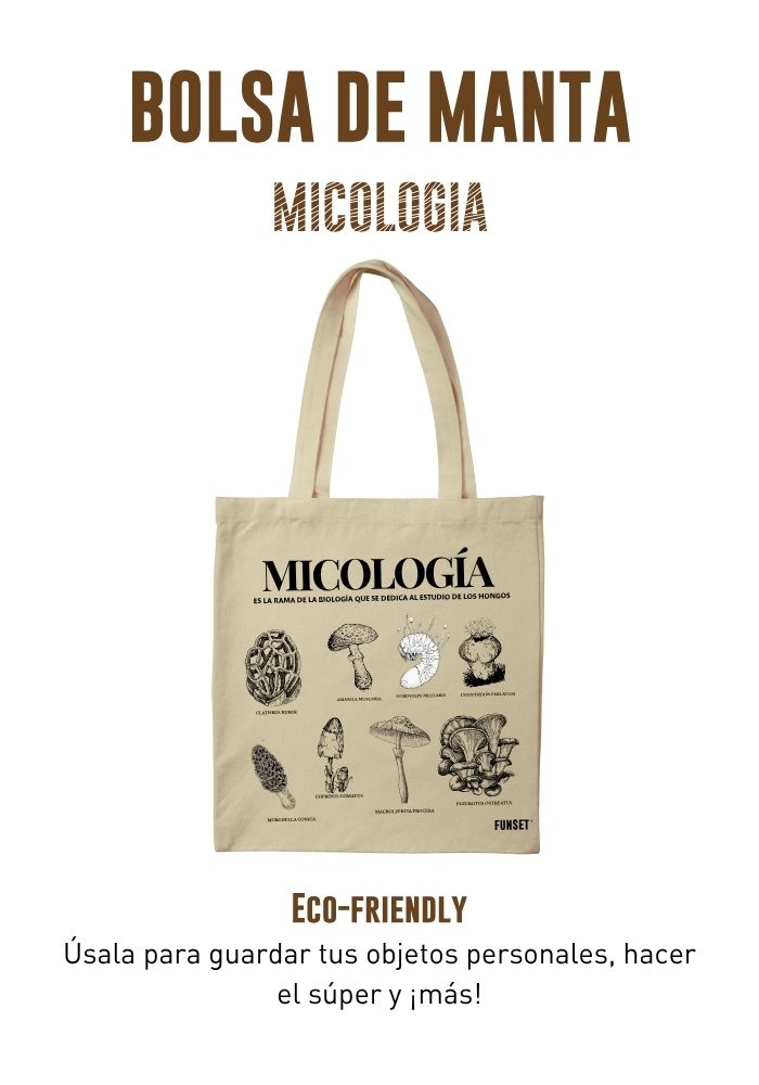 TOTE BAG COLECCIÓN MICOLOGÍA
