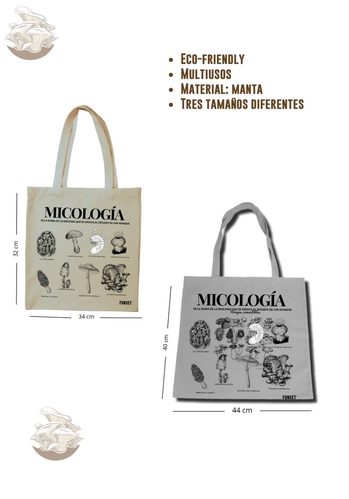 TOTE BAG COLECCIÓN MICOLOGÍA