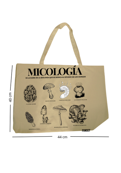 TOTE BAG COLECCIÓN MICOLOGÍA