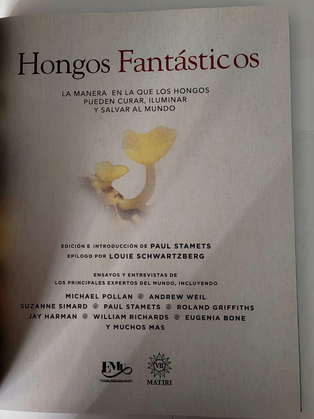 Hongos fantásticos Libro