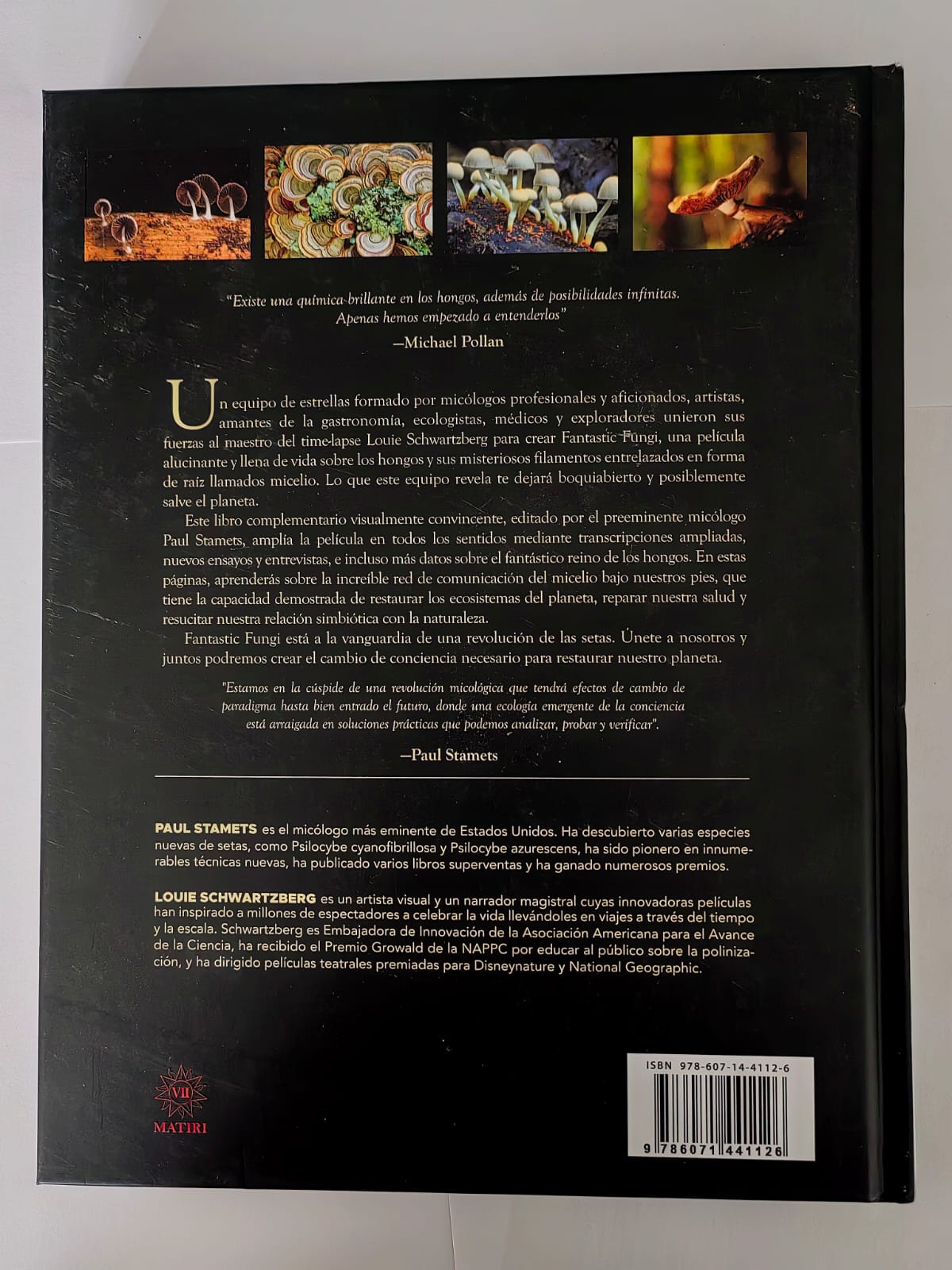 Hongos fantásticos Libro