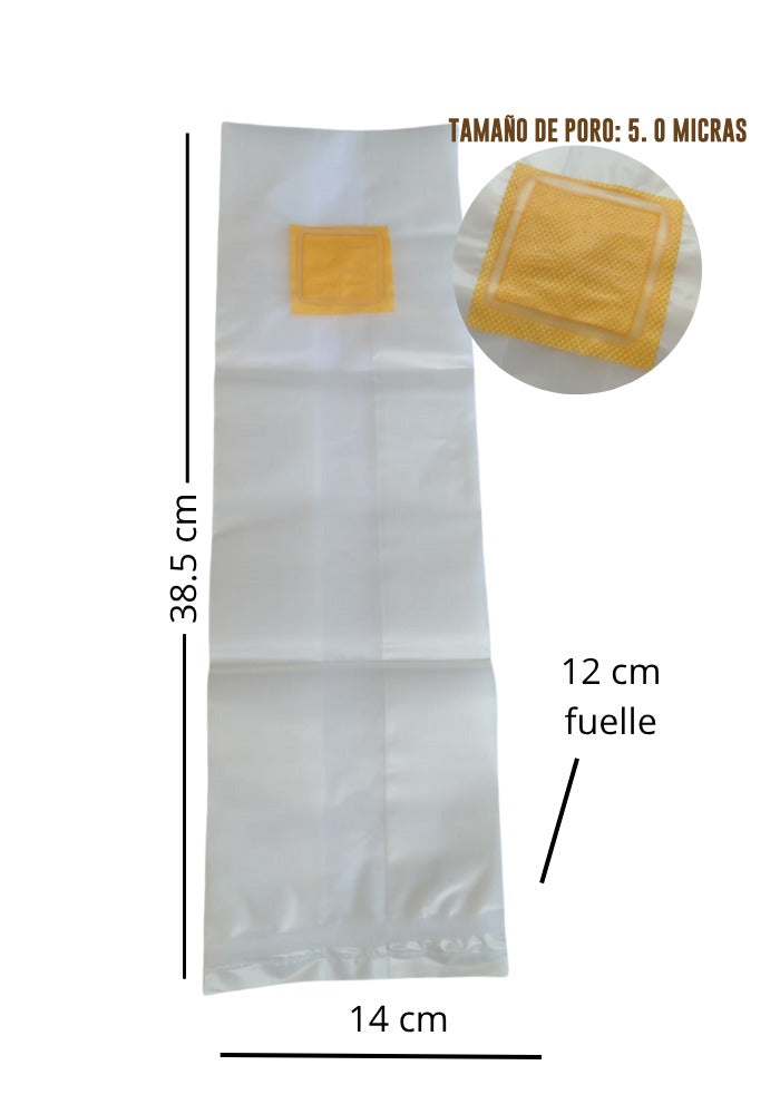 BOLSA CON FILTRO PARA EL CULTIVO DE HONGOS (PACK 10 UNIDADES)